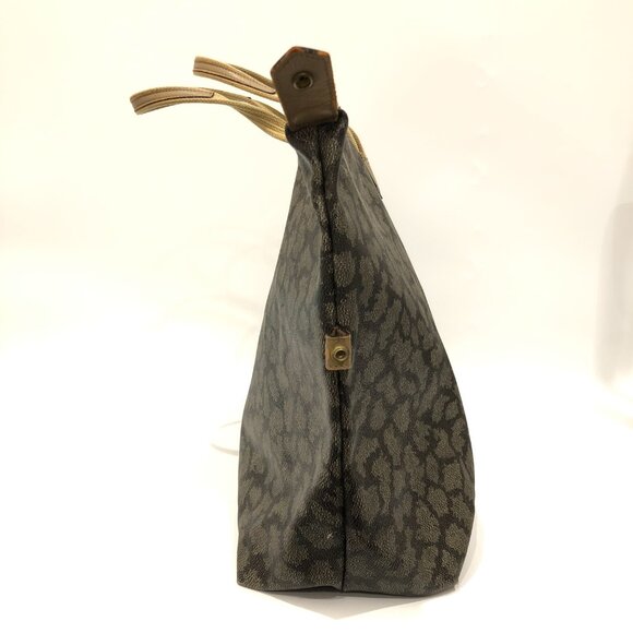 Saint Laurent Grey Giraffe Tote sku #85907 (corners minor tearing & rubbing) - Picture 4 of 16